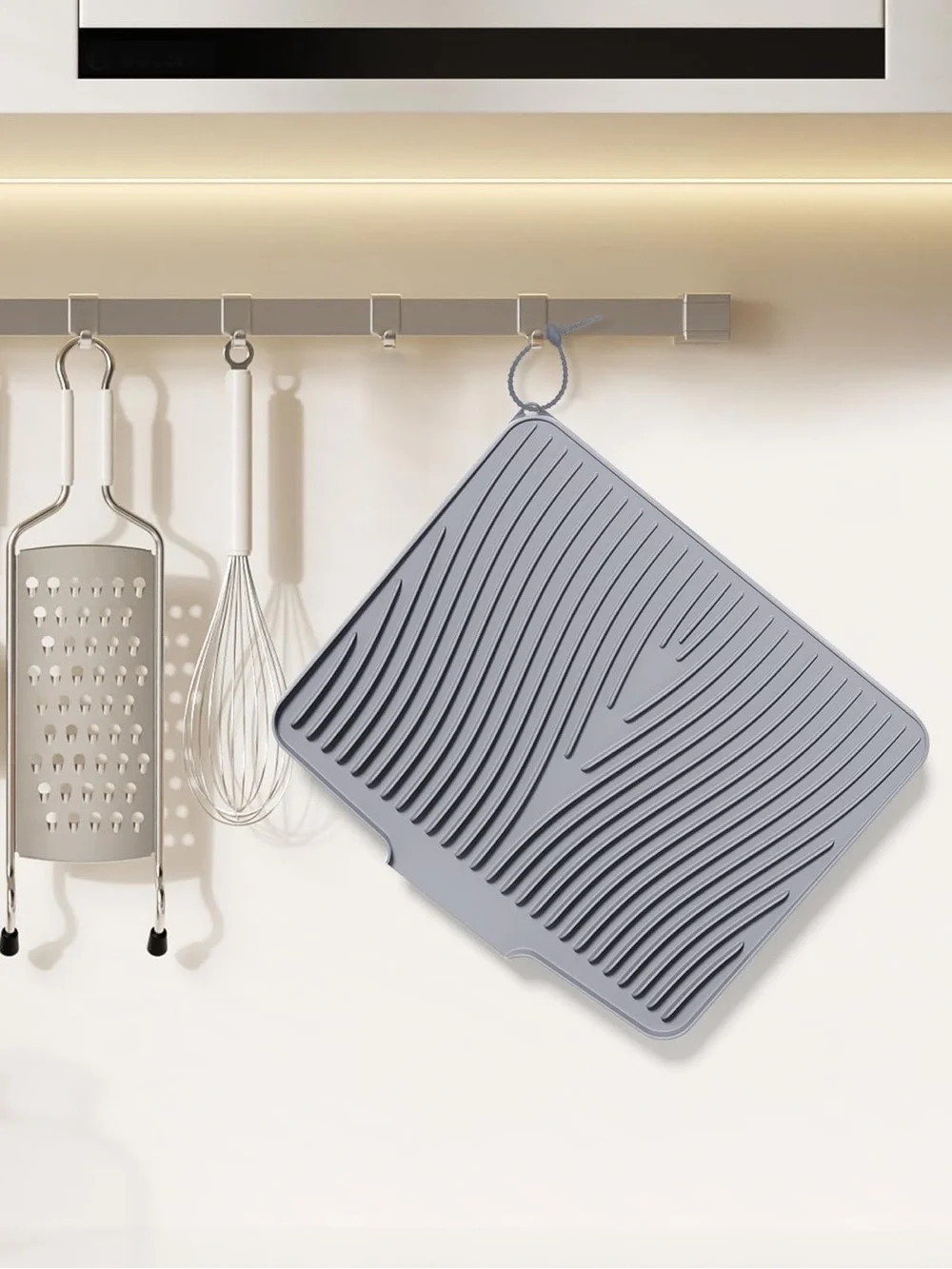 Silicone Dish Drying Mat for Kitchen Counter